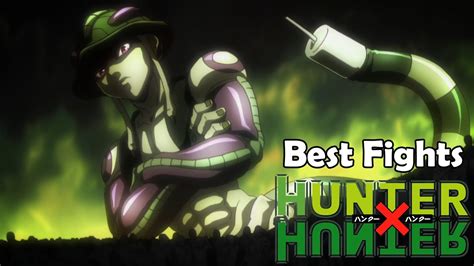 Best Fights Hunter X Hunter 60fps Youtube