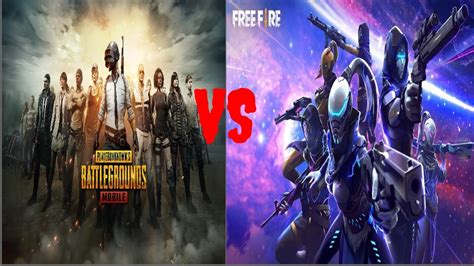 Which game do you prefer the most? PUBG Mobile vs Free Fire Game Comparison 2020 🔥 - YouTube