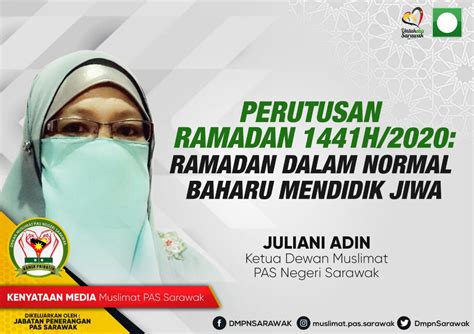 Asal penubuhan dewan muslimat pas dicadangkan oleh. Perutusan Ramadan Dewan Muslimat PAS Negeri Sarawak 1441H ...