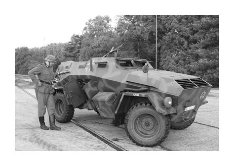The Sdkfz 247 Armored Car Was The Most Favored Of The Series But Was