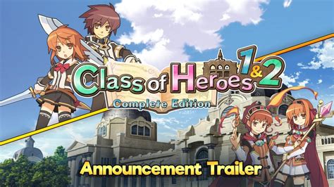 Class Of Heroes 1 And 2 Complete Edition Llegará En Físico Para