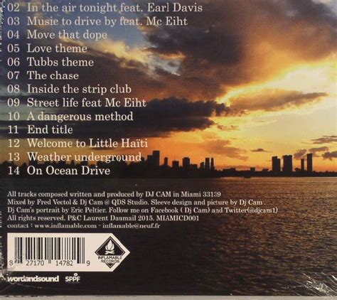 Dj Cam Miami Vice Soundtrack Vinyl At Juno Records