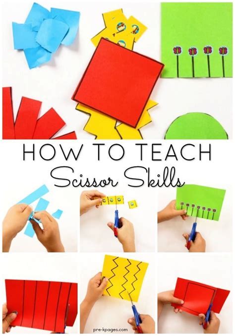 How To Teach Kids To Cut With Scissors In Preschool Artofit