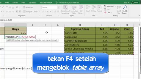 Office Excel 2016 Mencari Data Dalam Tabel Secara Otomatis