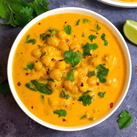 Instant Pot Chickpea Coconut Curry Indian Veggie Delight