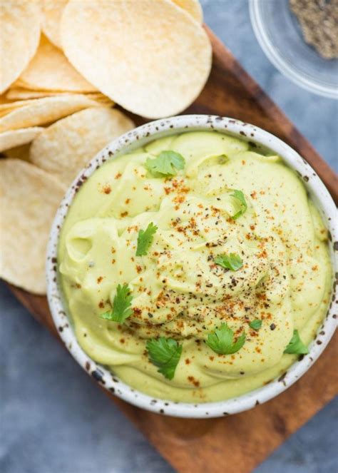 Creamy Avocado Dip The Flavours Of Kitchen