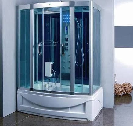 To get started on your own bathtub replacement and bathroom remodeling project, call luxury bath today. tub shower combo | Steam shower enclosure, Shower cabin, Luxury bathtub