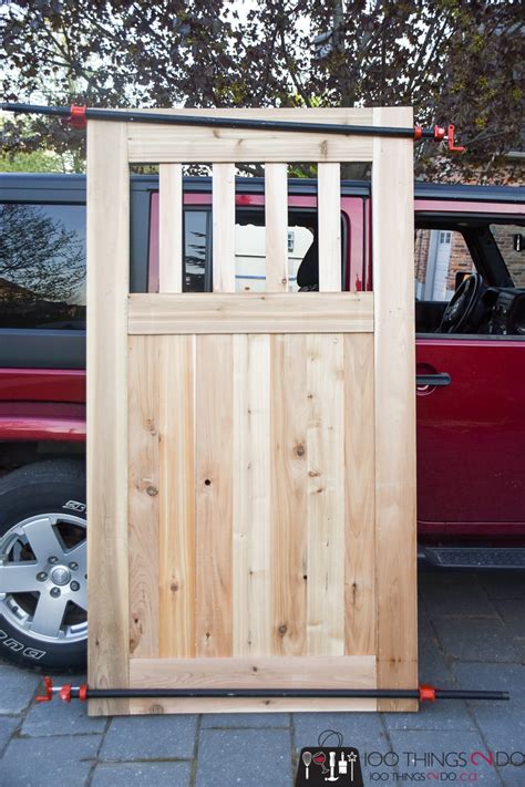 How To Make A Diy Garden Gate Free Building Plans And Tutorial