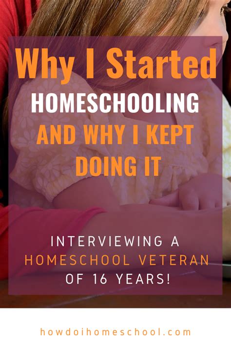 Why I Began Homeschooling But Kept Doing It Homeschool Interview