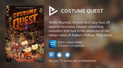 Where To Watch Costume Quest Tv Series Streaming Online