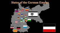The 26 states of the German Empire - YouTube