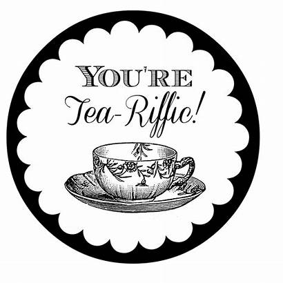 Tea Gift Riffic Teacher Printable Tags Re