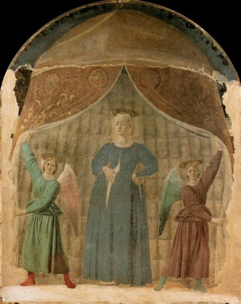 Madonna Del Parto Painting Piero Della Francesca Oil Paintings