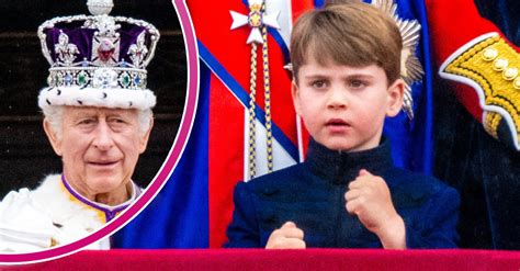 Prince Louis And King Charles Adorable Moment At Coronation Rehearsals