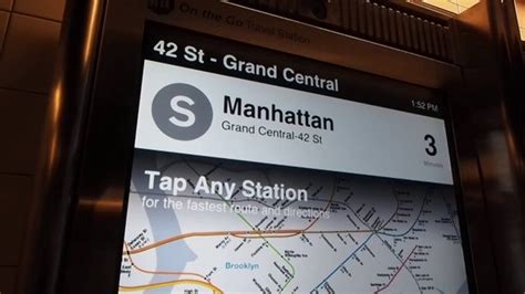 Nycs Touchscreen Subway Maps Are Finally Here And Theyre Amazing