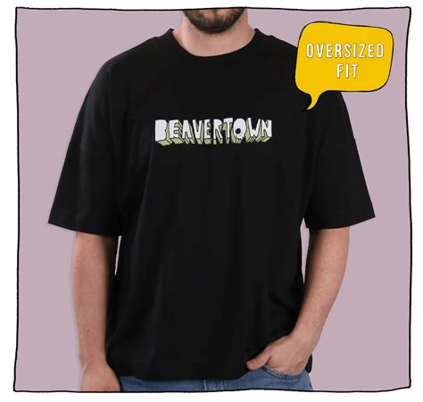 beavertown logo t shirt in black beavertown brewery