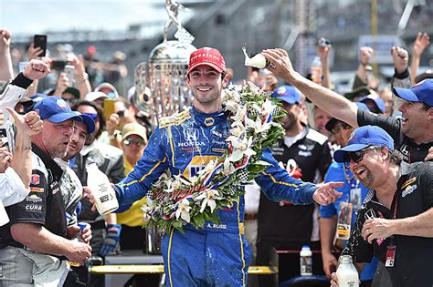 Rookie Rossi In Shock Indy 500 Win