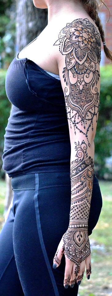 Arm Henna By Shraddha Henna Designs Henna Sleeve Henna Tattoo Designs Arm Henna Designs Arm
