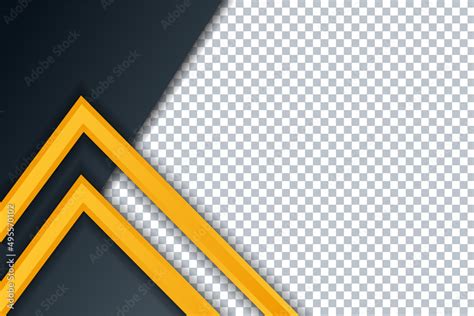 Abstract Modern Black And Yellow Corporate Template Concept Background
