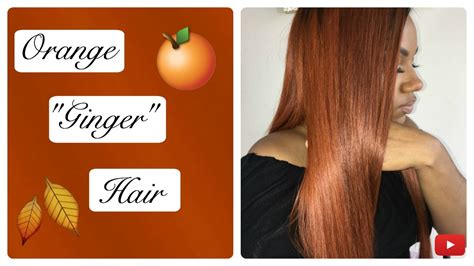 How To Color Your Hair Orangeginger With Semi Permanent