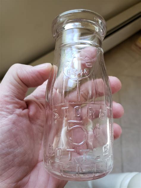 Half Pint Milk Bottles Continued Antique Bottles Glass Jars