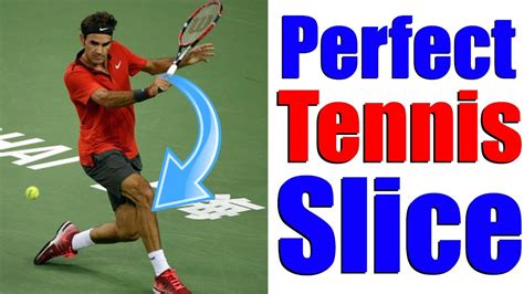 How To Hit Perfect Slice Backhands In Tennis In 3 Simple Steps Youtube