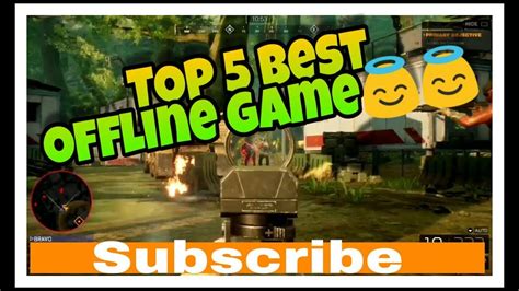 Top 5 Best Offline Game For Android For Low Config Mobile Youtube