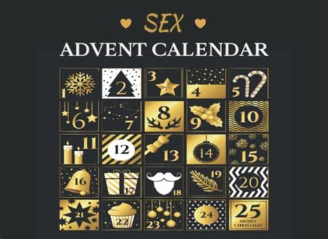 Sex Advent Calendar Couple Advent Calendar Composed Of Coupons Of