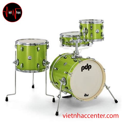 Trống Jazz Pdp New Yorker Pdny1604 Electric Green Sparkle