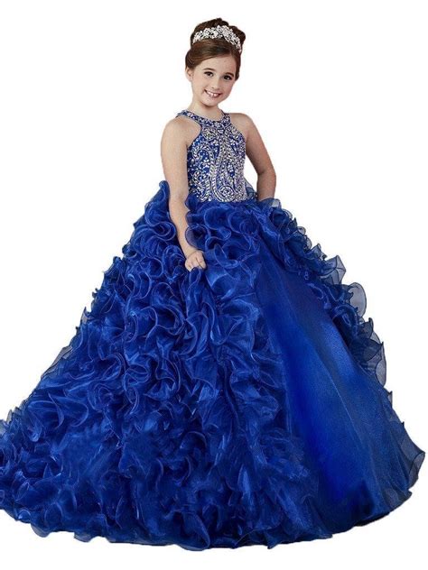 Online Store Huamei Big Girls Birthday Party Ruffled Ball Gowns Kids