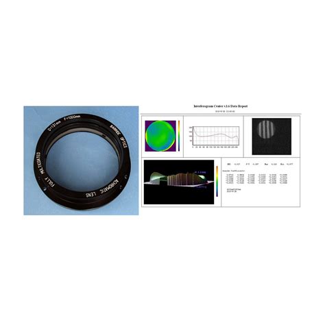 D131f1000 Achromatic Lens Barride Optics