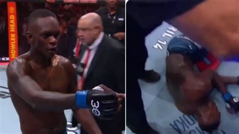 Israel Adesanya Taunted Alex Pereira S Crying Son After Knock Out BroBible
