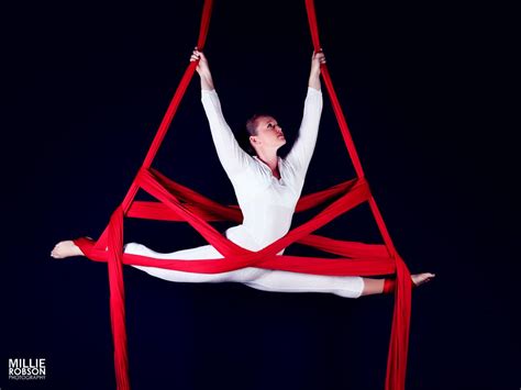 The Celestial Aerialist Aerial Silk Performer Circus Shows London Uk