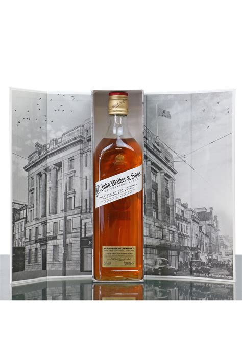 John Johnnie Walker And Sons 200th Anniversary Celebratory Blend Princes Street Just Whisky