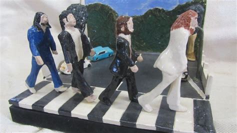 Beatles Rolling Stones And More Album Covers As Pottery Bbc News