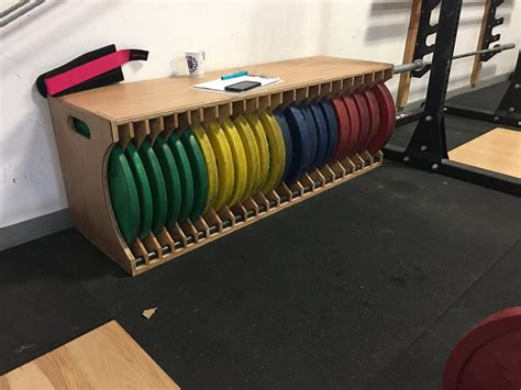 Crossfit Bumper Plate Bench By Fchilly
