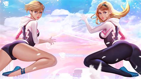 prywinko art spider gwen