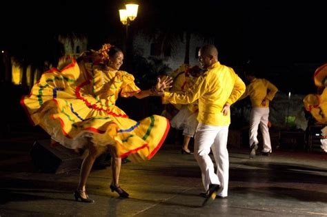Dominican Republics National Folklore Dance To Merengue Dominican
