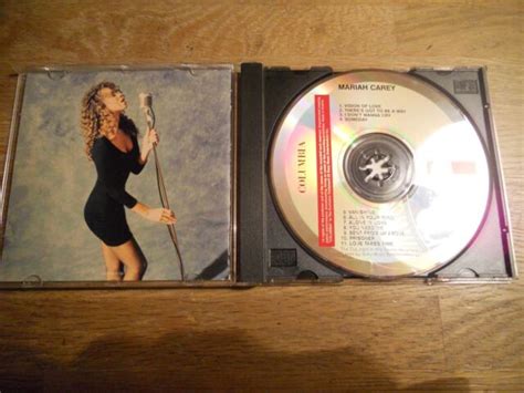 Mariah Carey 11 Tracks Cd Album Columbia Records Used 1990 Debut Album