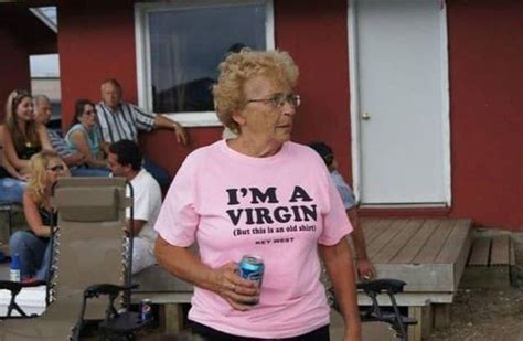 Hilarious Old People With Inappropriate Slogans On Their Shirts Fun