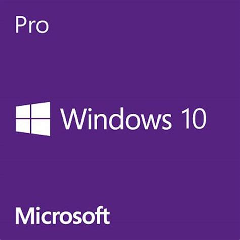 Microsoft Windows® 10 Pro 64 Bit Oem Full Version 1 Licence Windows