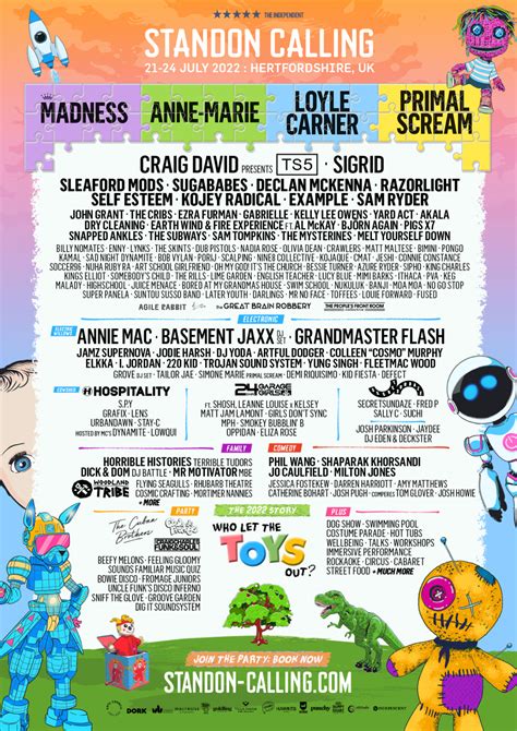 Standon Calling Festival 2022 More Names Added To The Lineup The