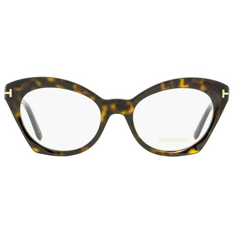 Tom Ford Cateye Eyeglasses Tf 5456 052 Dark Havana 52mm Ft5456 053001258284 Tom Ford