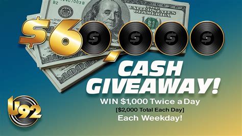 60000 Cash Giveaway 925 The Beat