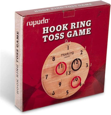 Ropoda Hookey Hook And Ring Toss Game For Kids And Adults Fun Ring