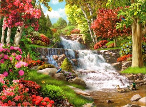 By The Falls 300 Pieces Karmin International Puzzle Warehouse