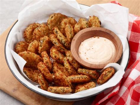 fried pickles air fryer food recipes network easy recipe dill kitchen trisha yearwood fry delicious emmett