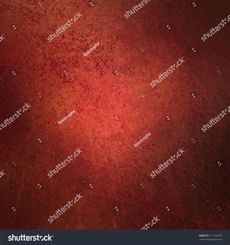 Abstract Red Background With Retro Vintage Grunge Background Texture