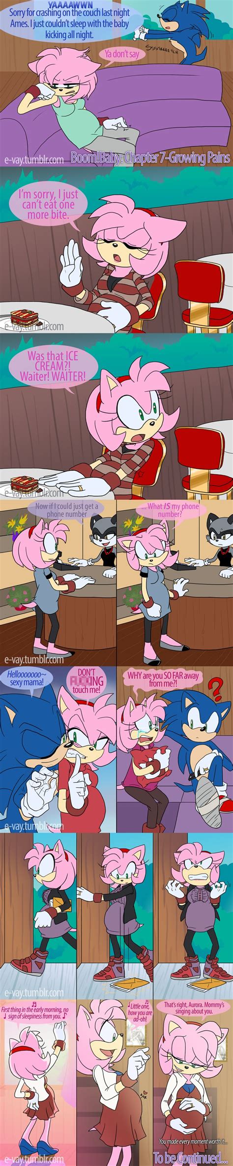 Boom Baby Chapter 7 Growing Pains By E Vay On DeviantArt Sonic Funny