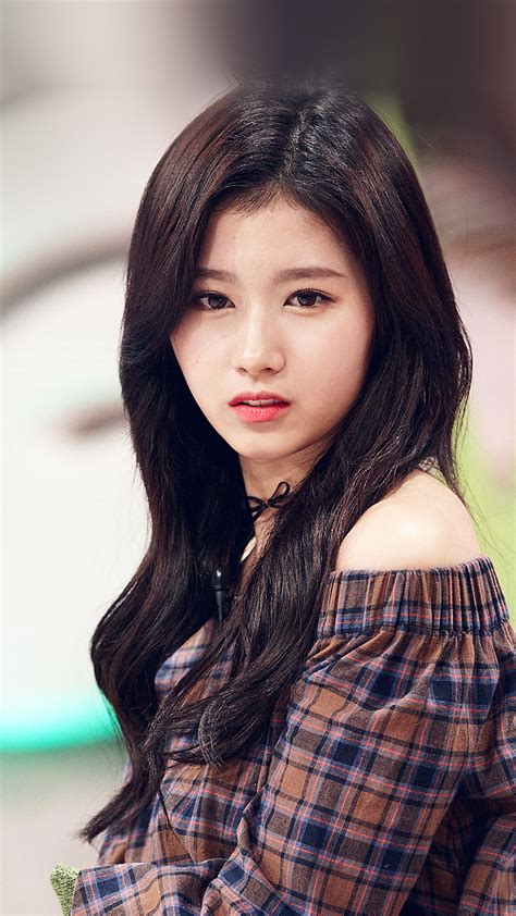 Sana Kpop Cute Girl Celebrity Android Wallpaper Android